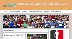 Desktop Screenshot of elsterlauf.de